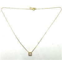 Collana Domar Donna Collana oro 9k in Oro Zircone COOR-320-280